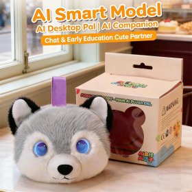 Ai Smart Husky Stuffed Animal With Emotional Feedback Ai In Toys Multilingual Emotional AI Companion Plush Toy Chatbot Ai Gift For Kids 3 Years And Up Ai Smart Husky Stuffed Animal With Emotional Feedback Ai In Toys Multilingual Emotional AI Companion Plush Toy Chatbot Ai Gift For Kids 3 Years And Up